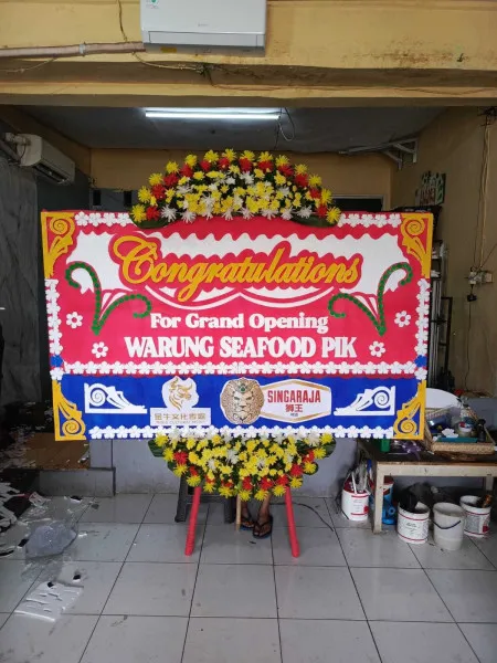 Papan Bunga Ucapan Selamat Blok M Square