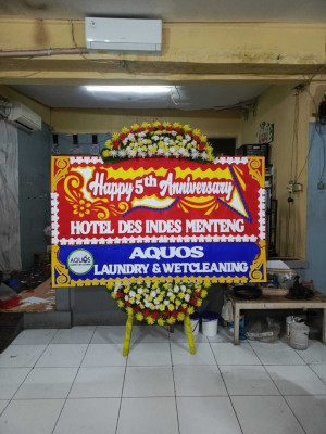 Papan Bunga Blok M Square