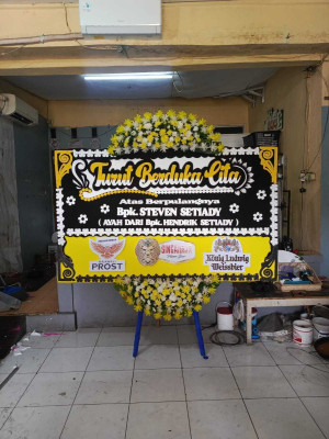 Papan Bunga Blok M Square